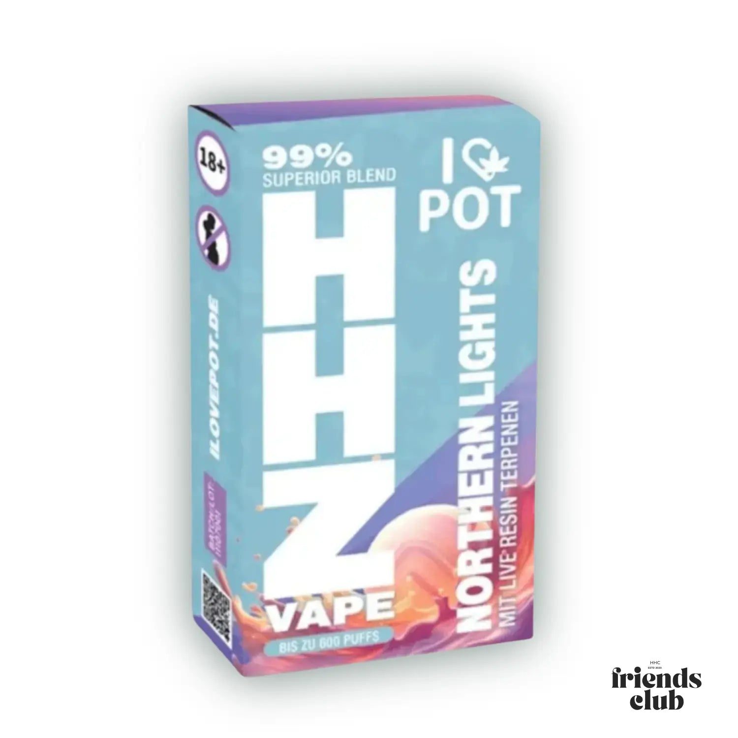 HHZ Vape Pen 95% - Northern Lights-HHCFriends