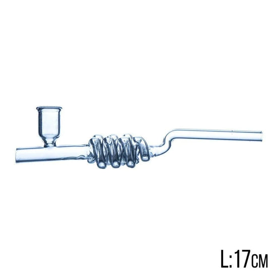 Glas Kawum Tulpe mit Doppelspirale 17cm-HHCFriends