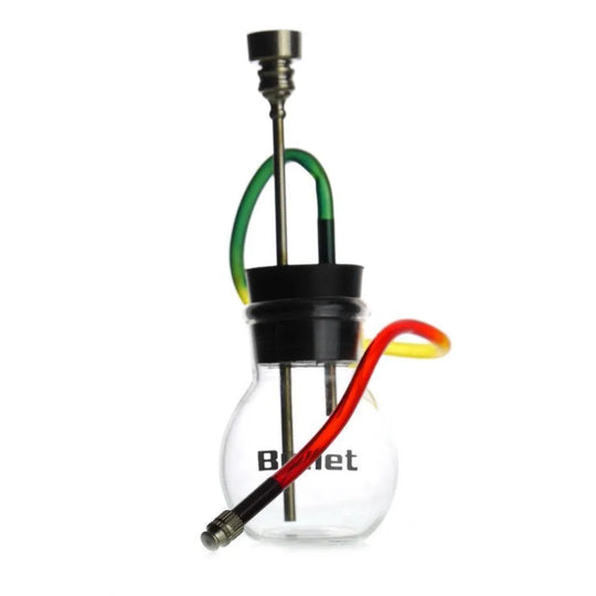 Mini Glass Hookah mit Schlauch 12cm-HHCFriends