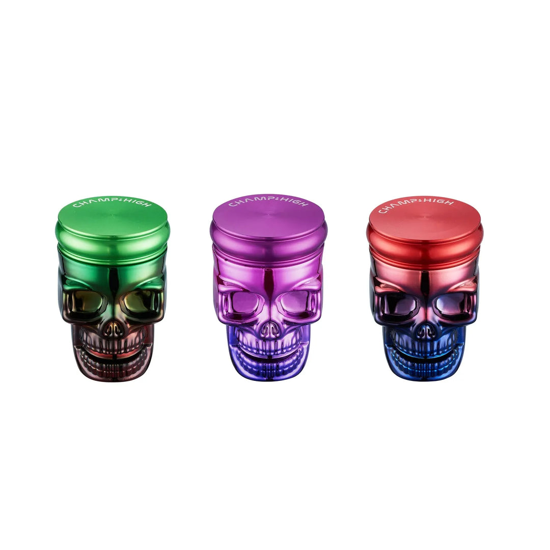 Metall Grinder Skull metallic-HHCFriends