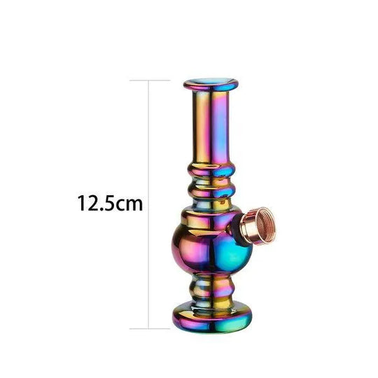 Mini Rainbow Glas-Bong 12,5cm