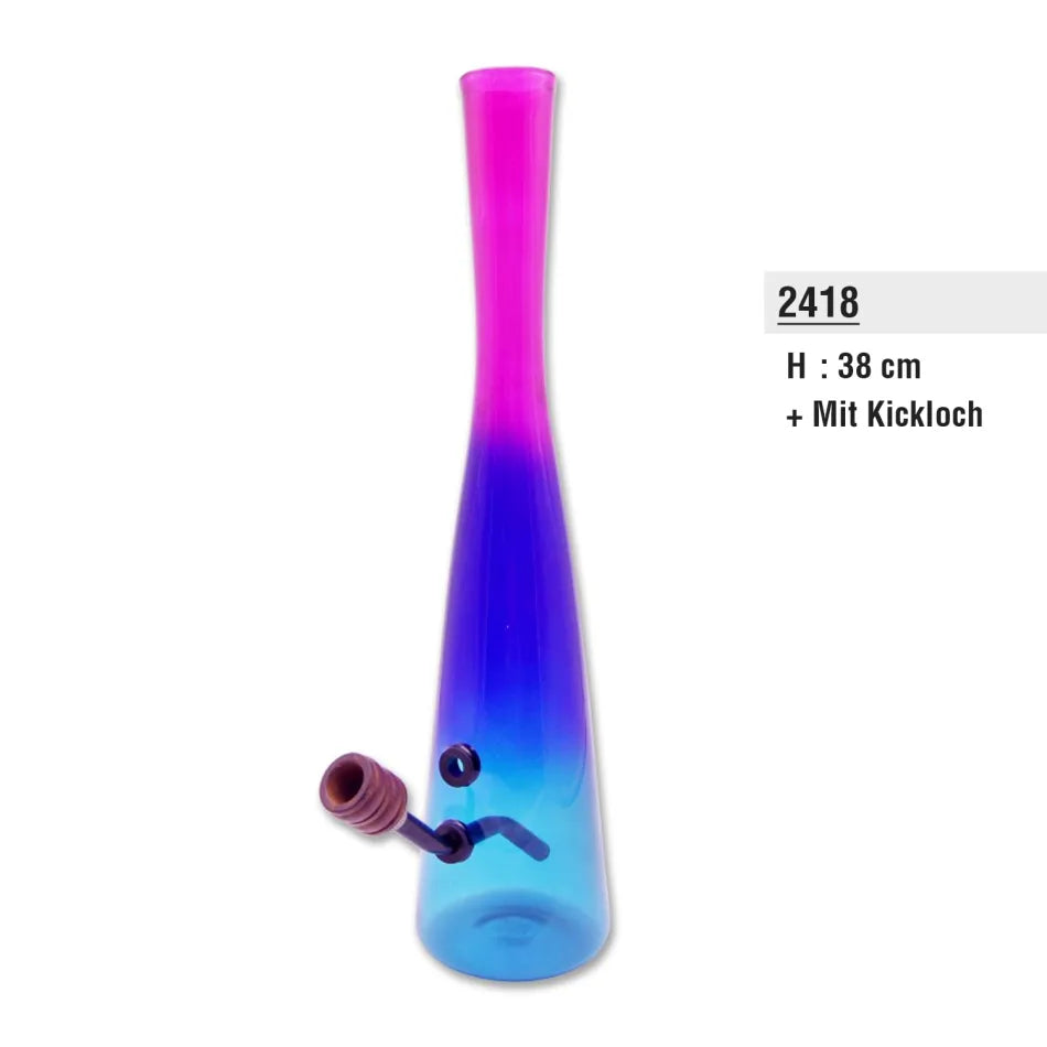 Holland Bong mit Kickloch 38cm-HHCFriends