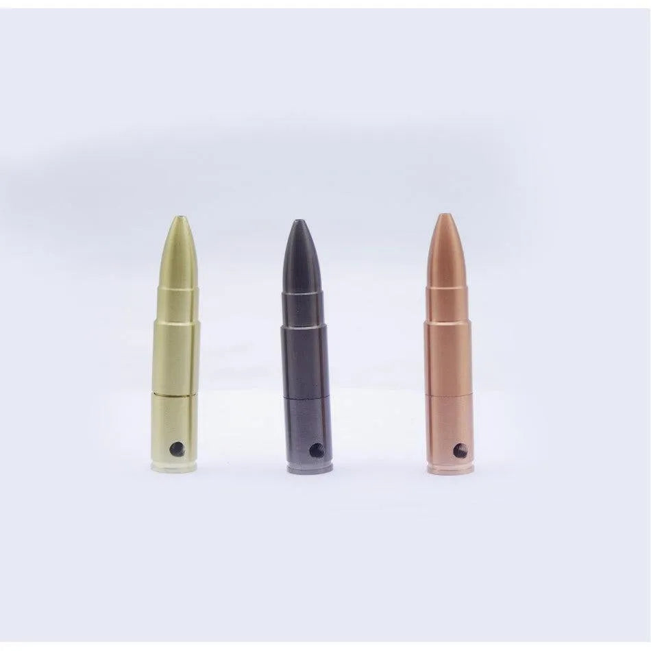 Metall Pfeife Bullet 8,5cm-HHCFriends