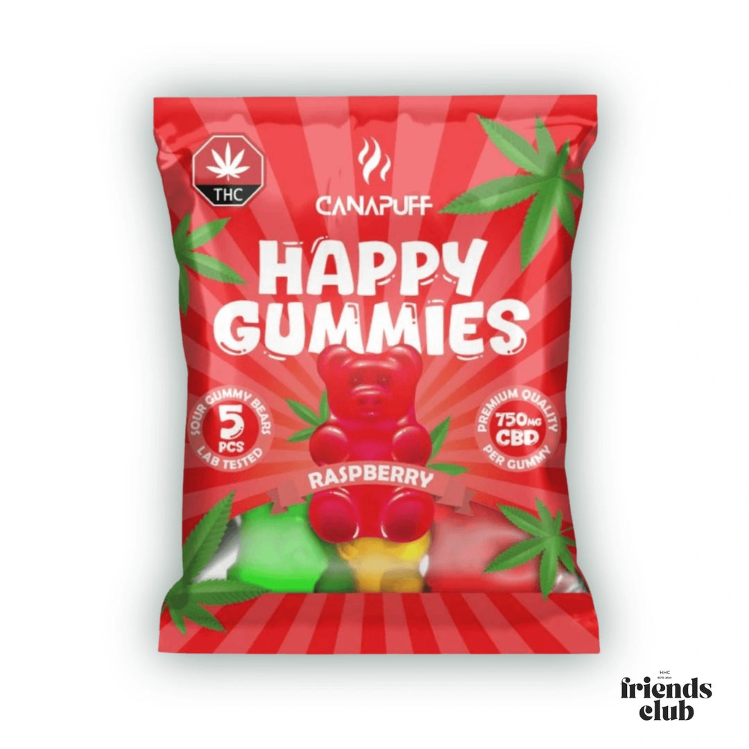 CBD Gummies Raspberry-HHCFriends