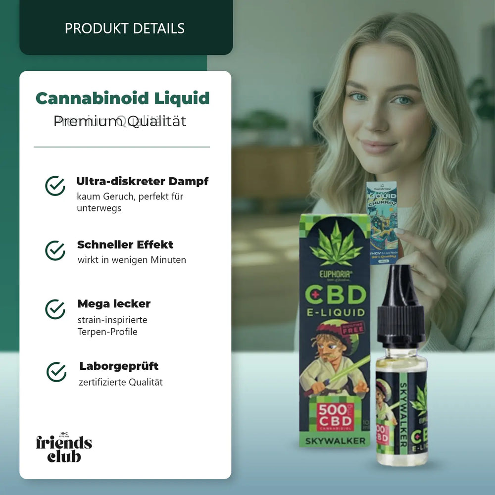 CBD E-Liquid Skywalker OG 500 mg 10ml-Smagro GmbH