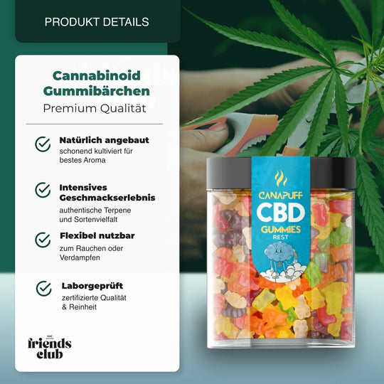 CBD Aroma Gummies Rest 10 Stück-HHCFriends