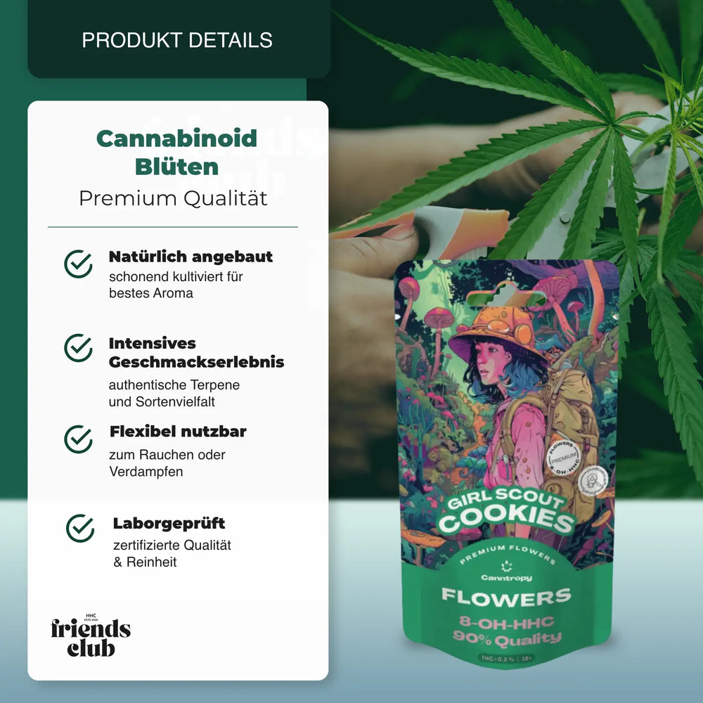 8-OH-H Blüten Girl Scout Cookies 90% - hhcfriends