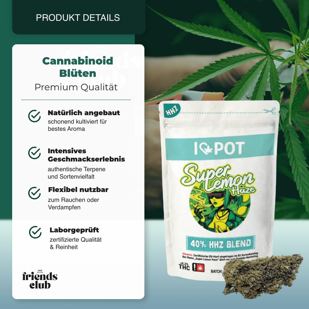 HHZ Blüte Super Lemon Haze 40%-Smagro GmbH