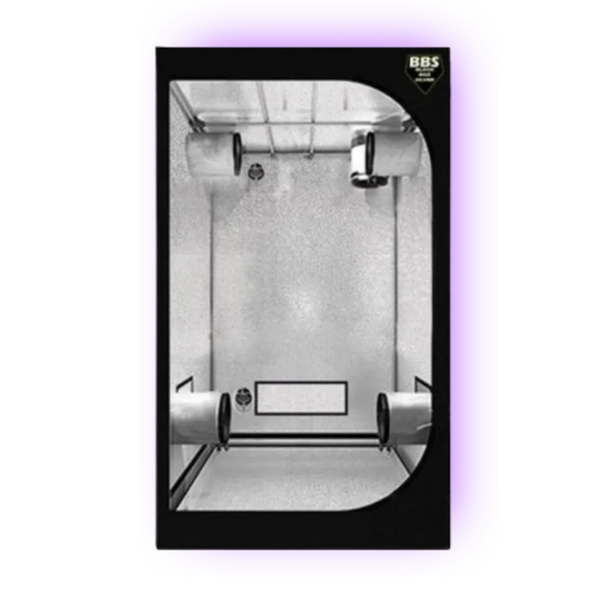 Growbox Blackbox Silver 100x100x200 HHCFriends