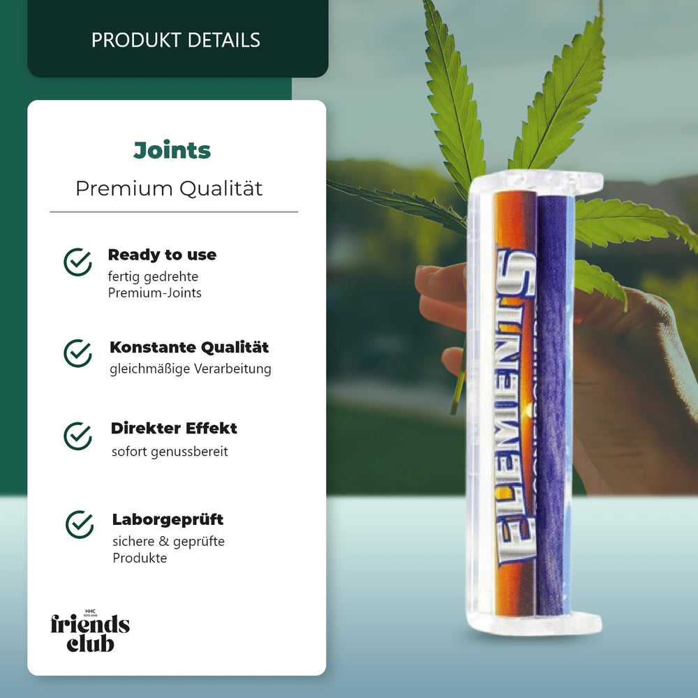 Elements Conische Zigaretten-/Joint-Drehmaschine KingSize 110 mm-HHCFriends