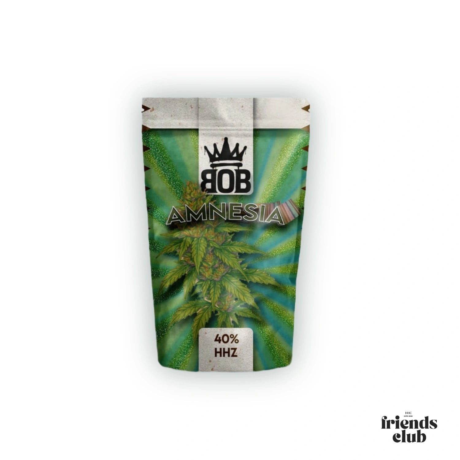 BOB HHZ Blüten Amnesia 40% HHCFriends