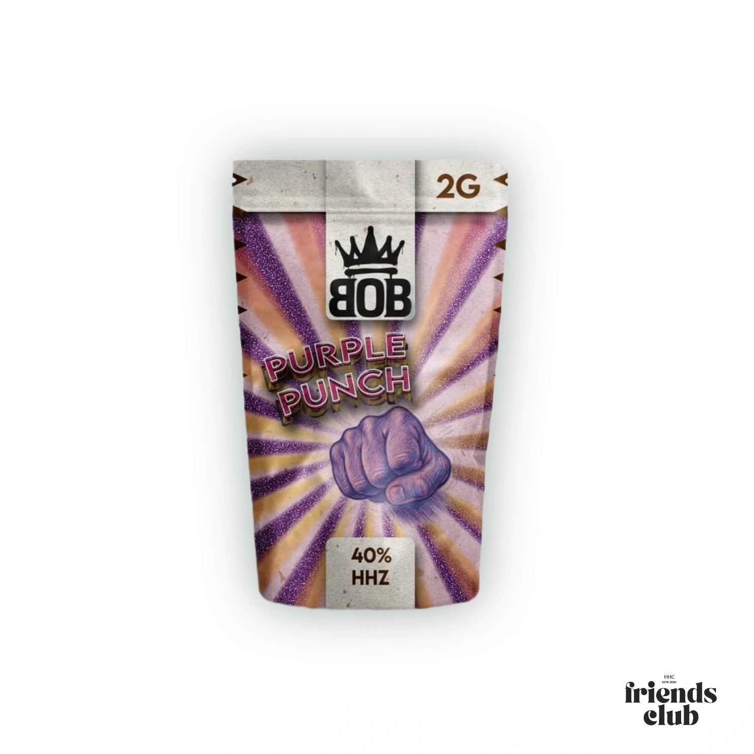 BOB HHZ Blüten Purple Punch 40%