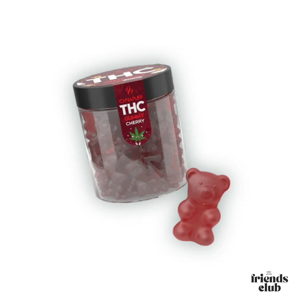 THC Aroma Gummies Cherry 10 Stück