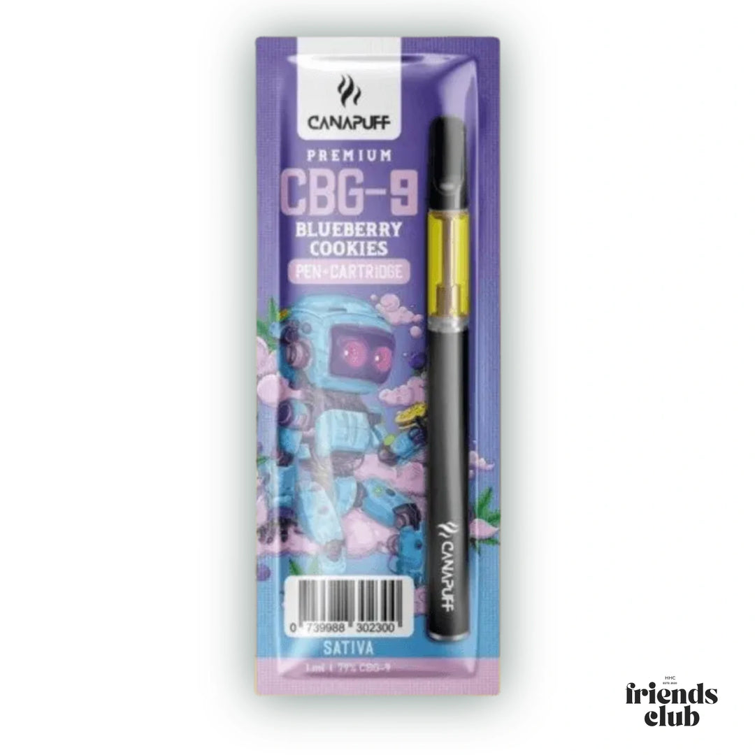 CBG9 79% Pen+Cartridge - Blueberry Cookies-HHCFriends