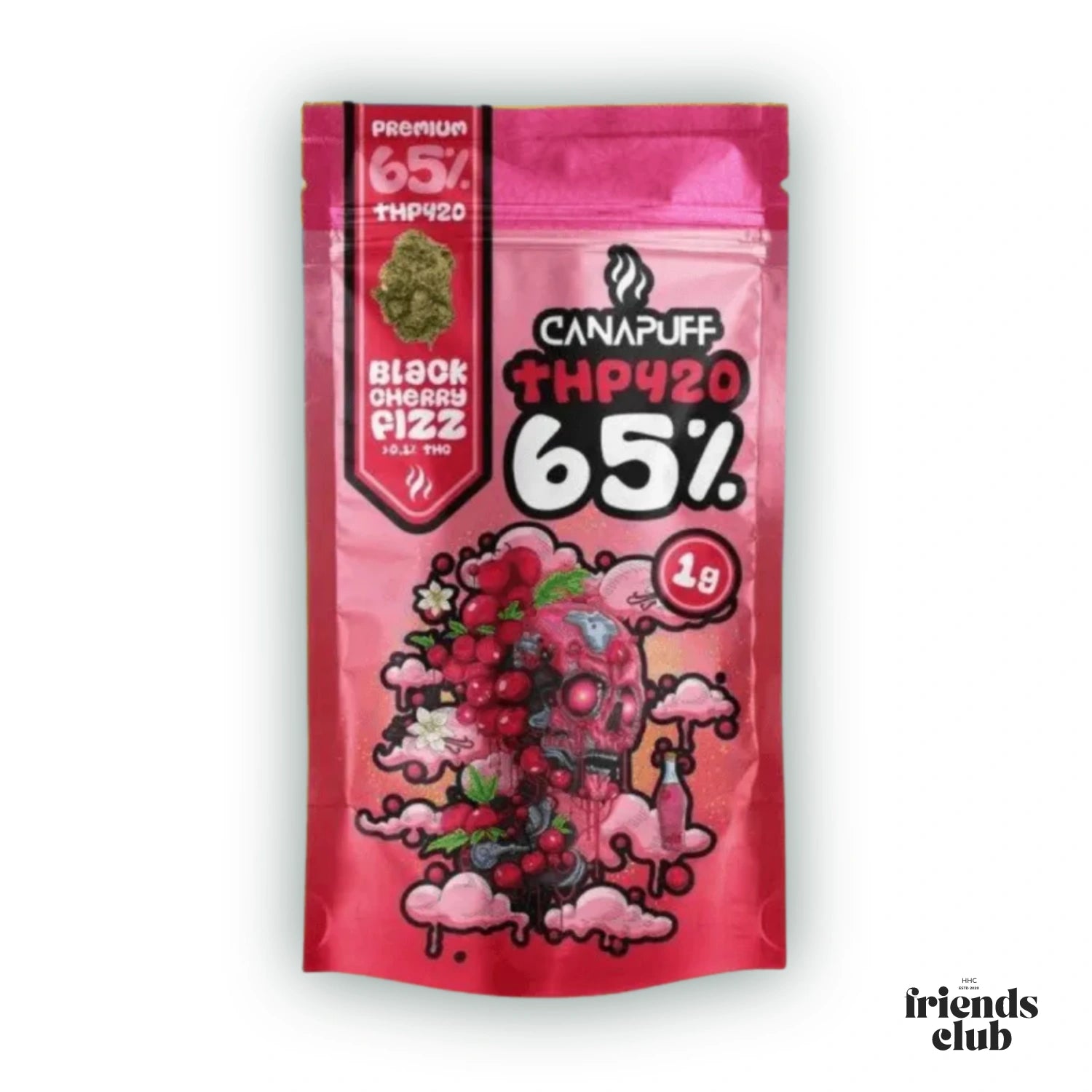 THP420 Blüte Black Cherry Fizz 65%-HHCFriends