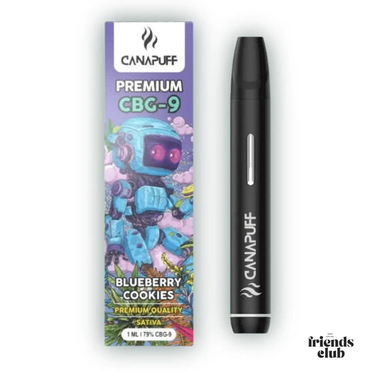 CBG9 Vape Blueberry Cookie 79% 1ml-HHCFriends