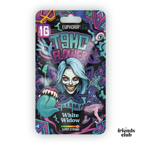 T9HC-Blüten – White Widow (1 g)-HHCFriends