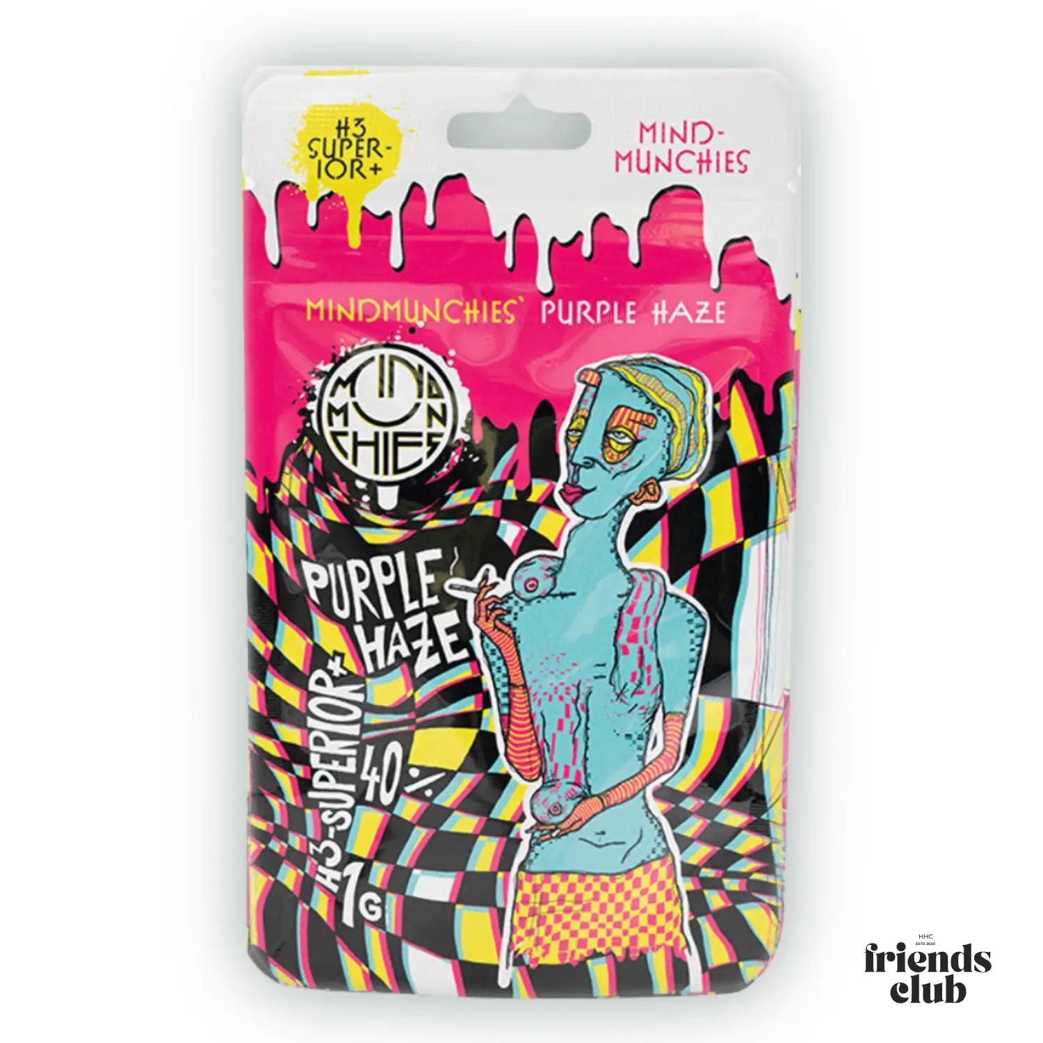 H3 Blüten Purple Haze 1g-HHCFriends