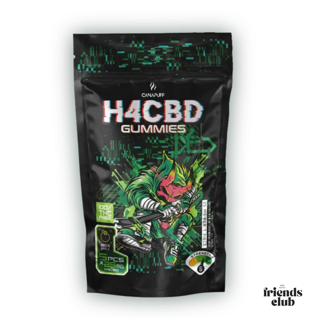 H4CBD Gummibärchen - Grüner Apfel-HHCFriends