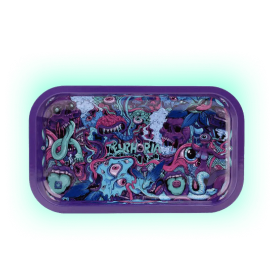 Euphoria Metal Rolling Tray Psychedelic - 270 x 160 mm HHCFriends