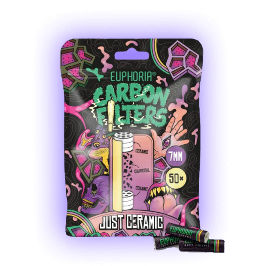 Euphoria Just Ceramic Carbon Filter 50 Stück-HHCFriends