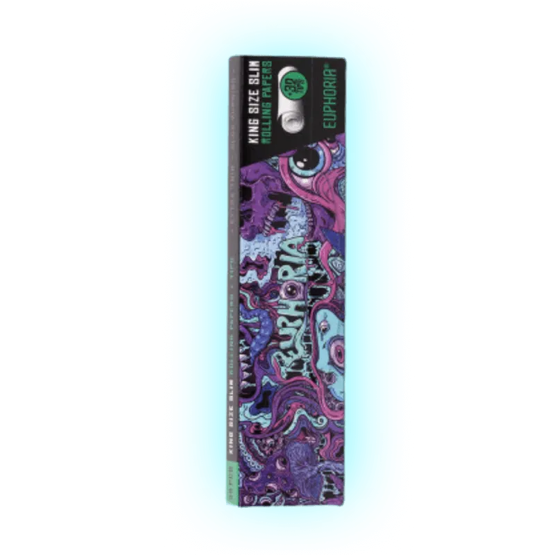 Euphoria Psychedelic Papers Kingsize Slim + Filter-HHCFriends