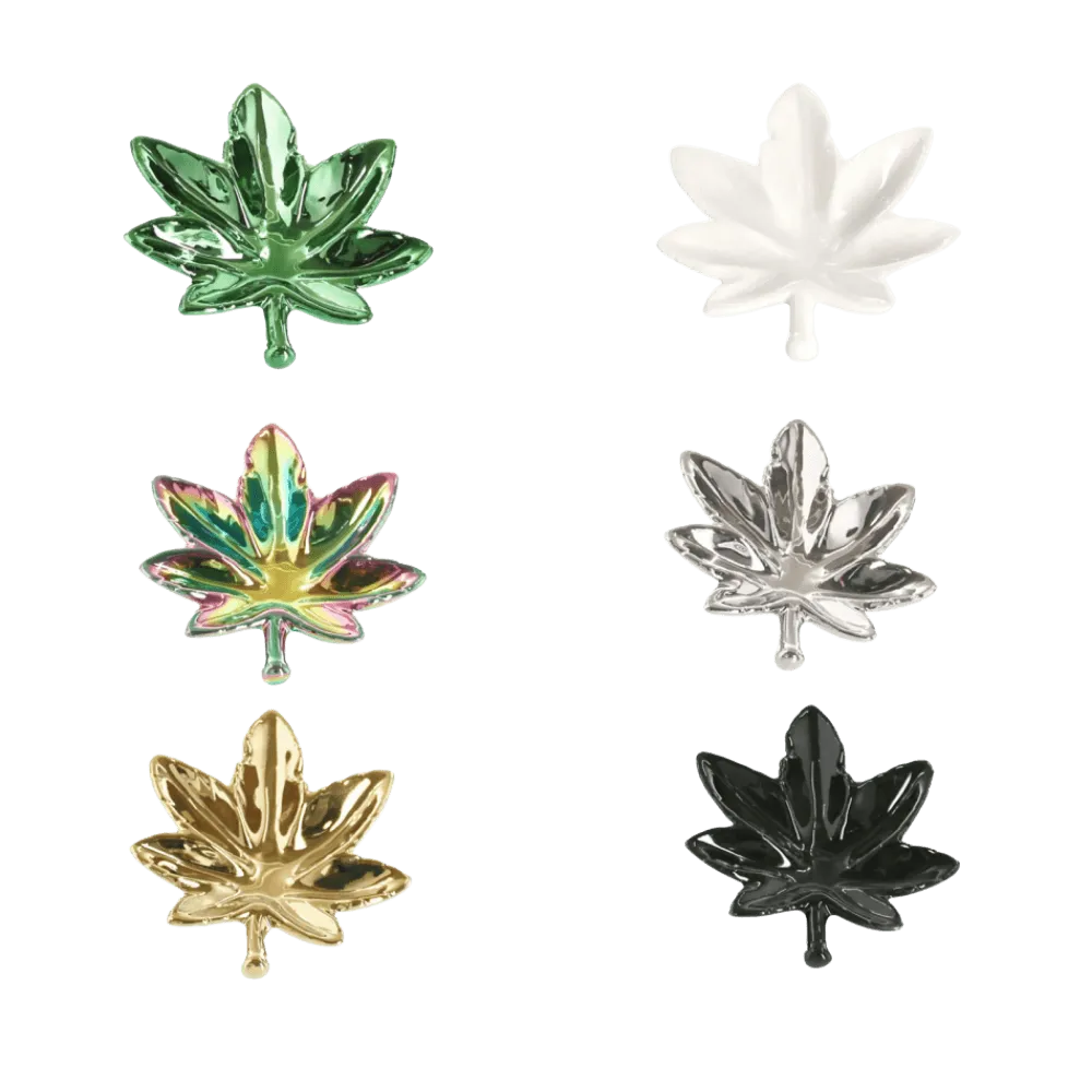 Aschenbecher Hanfblatt ca. 15x13cm-HHCFriends