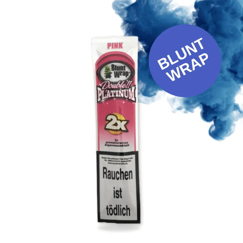 Blunt Wrap Pink - Bubblegum - Double Platinum-HHCFriends