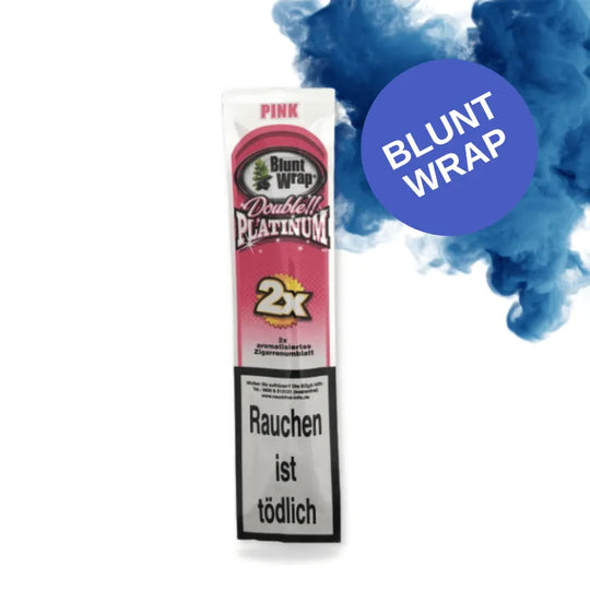 Blunt Wrap Pink - Bubblegum - Double Platinum-HHCFriends