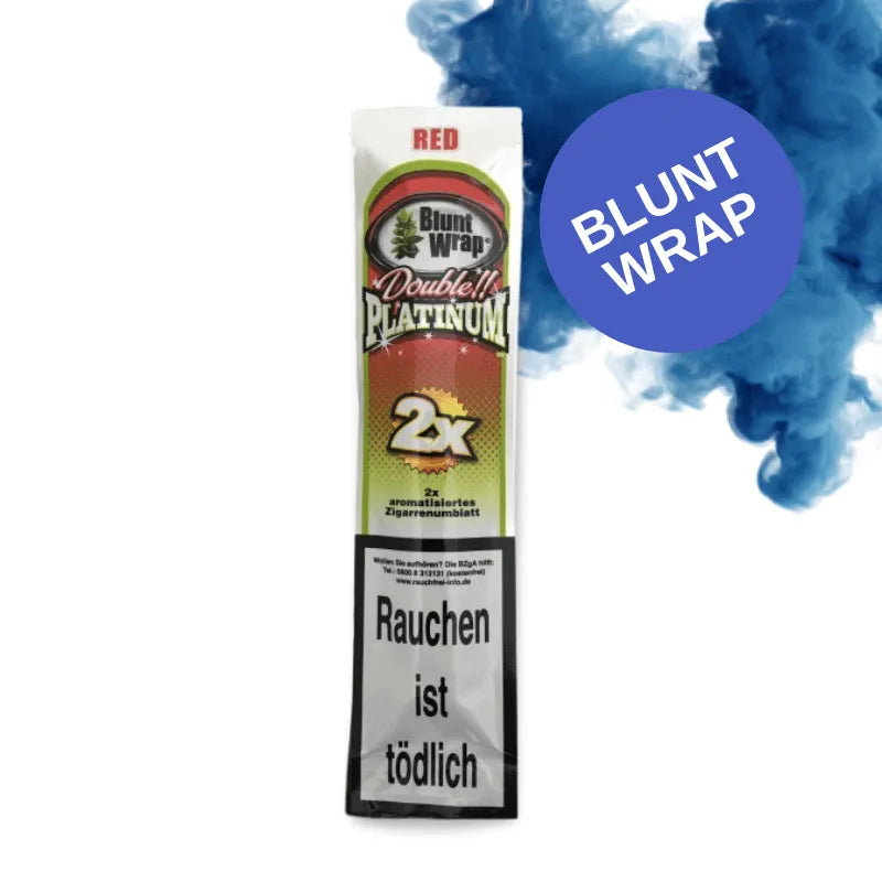Blunt Wrap Red - Strawberry Kiwi - Double Platinum-HHCFriends