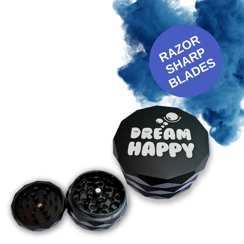 Pyramid Grinder (für HHC Blüten) - 4-teilig - Ø63mm HHCFriends