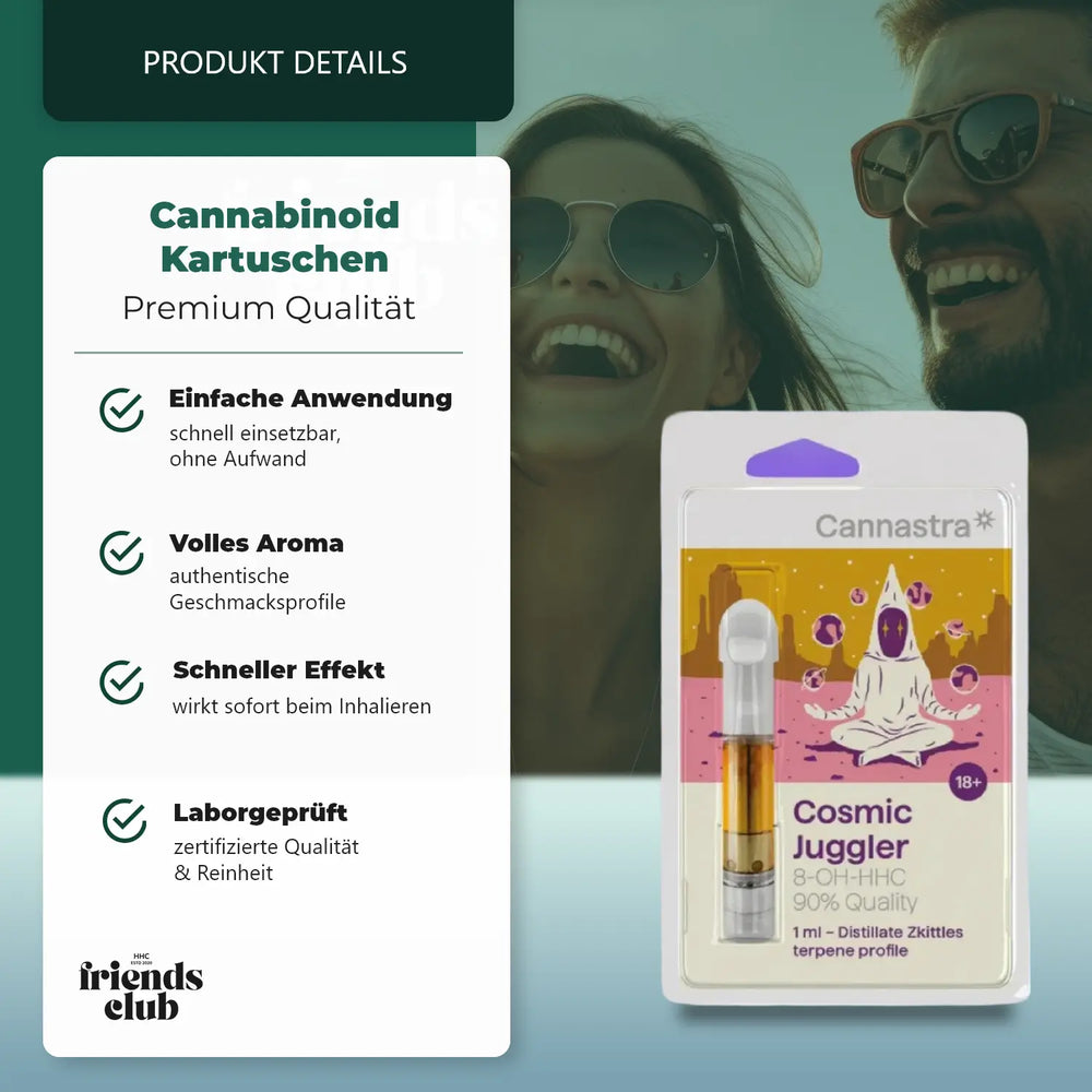 8-OH-HHC Kartusche Cosmic Jugler 90% 1ml-HHCFriends
