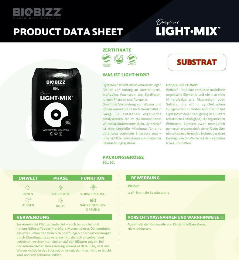 Bio Bizz Light Mix-Smagro GmbH