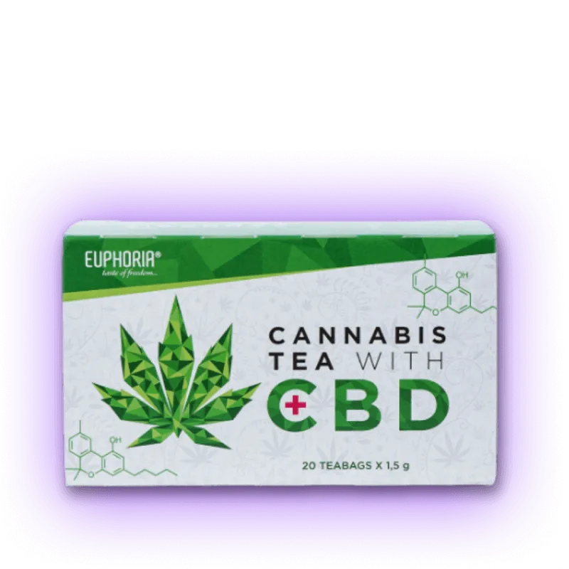 Cannabis Tee mit CBD-HHCFriends