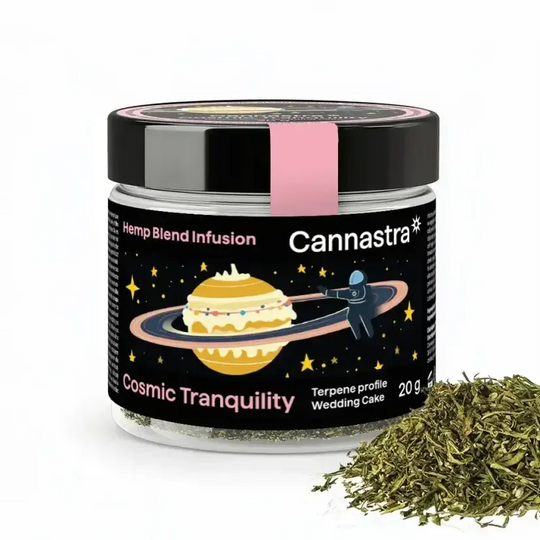 Hanfmischung – Cosmic Tranquility "Wedding Cake" (20g)-HHCFriends