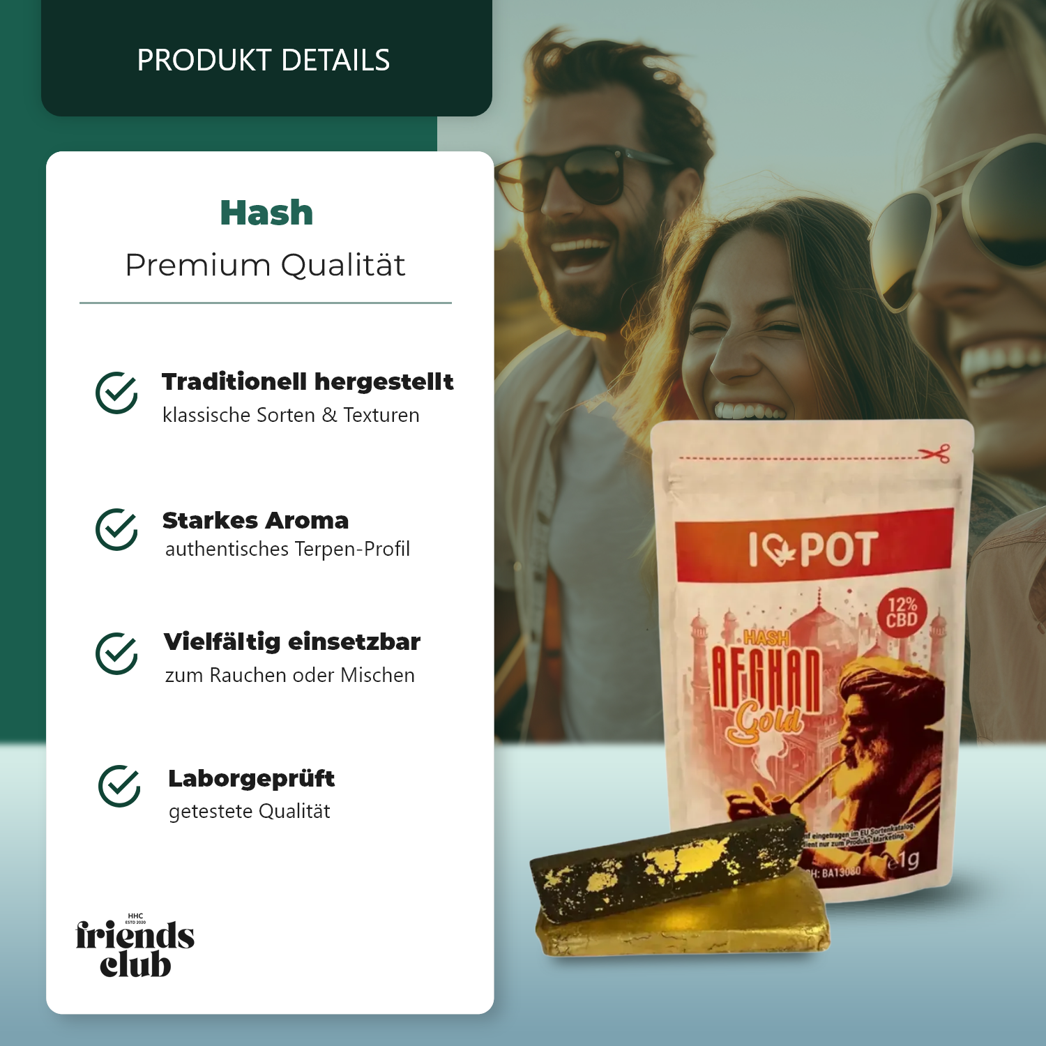 CBD Hash Afghan Gold 1g-Smagro GmbH