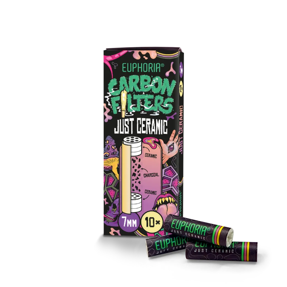 Euphoria Ceramic Kohle Filters 10 Stück-HHCFriends